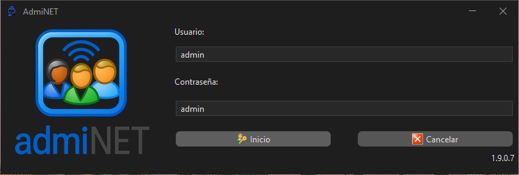 Captura Panel Principal